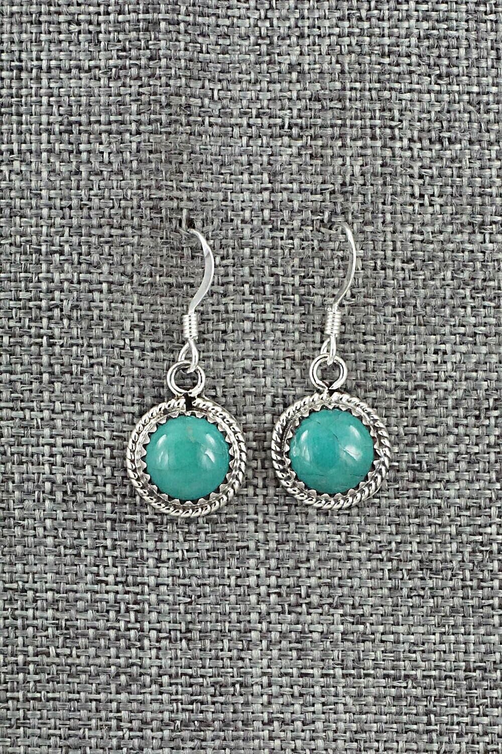 Turquoise & Sterling Silver Earrings - Sharon McCarthy
