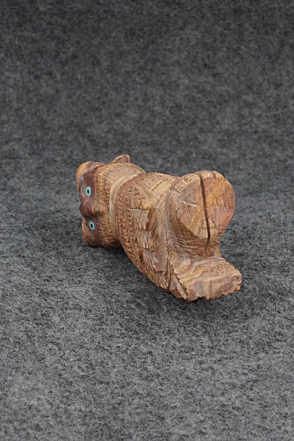 Owl Zuni Fetish Carving - Douglas Martza