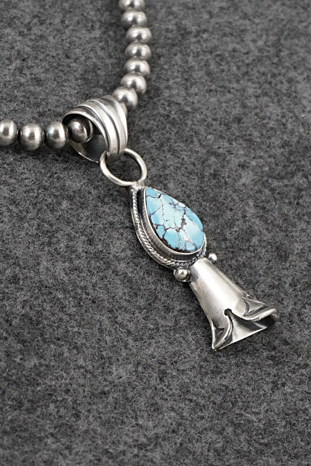 Turquoise & Sterling Silver Necklace - Sharon McCarthy