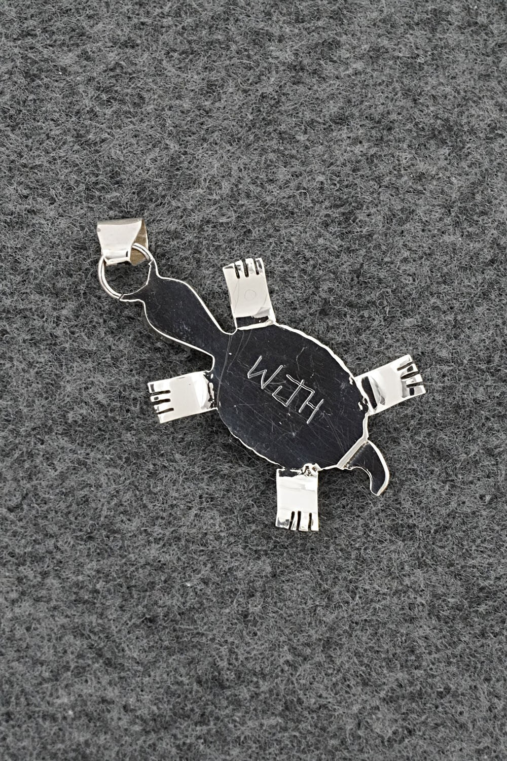 Multi-Stone & Sterling Silver Inlay Pendant - Wayne Haloo