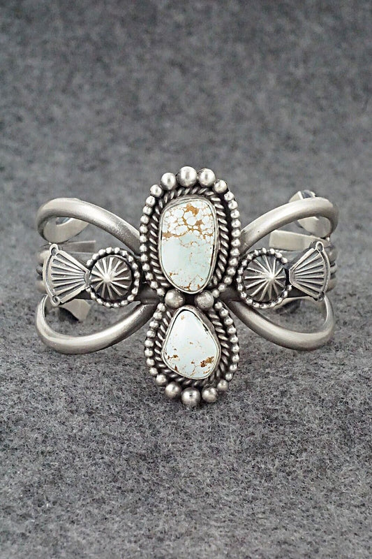 Turquoise & Sterling Silver Bracelet - Michael Calladitto