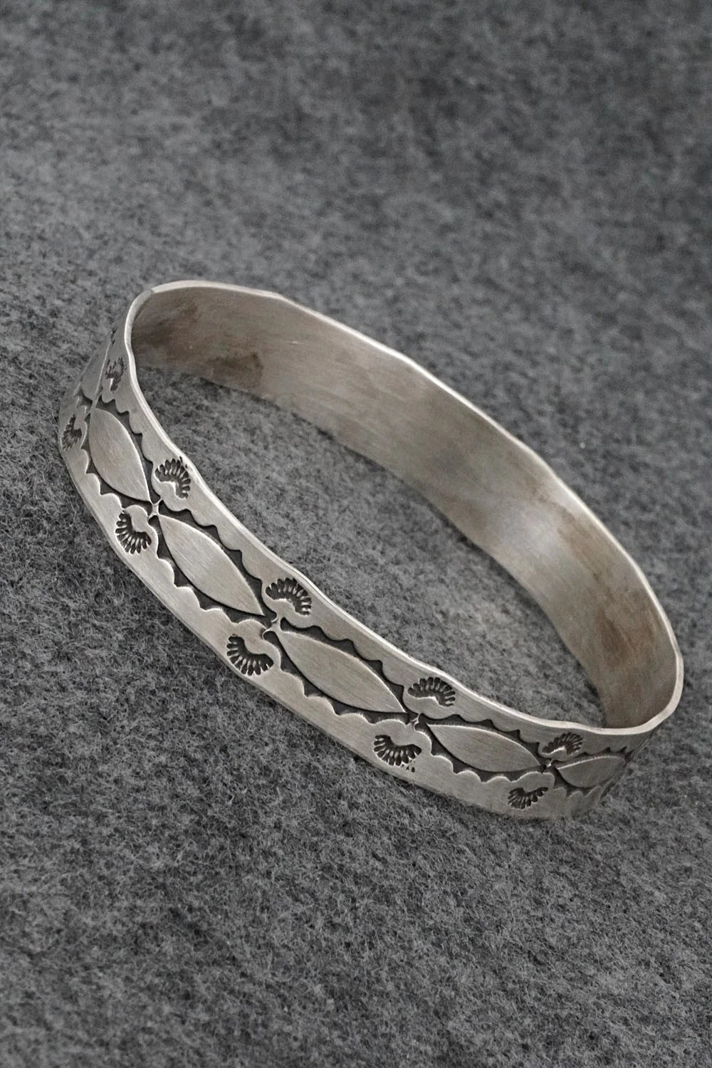 Sterling Silver Bangle Bracelet - Jerry Sandoval