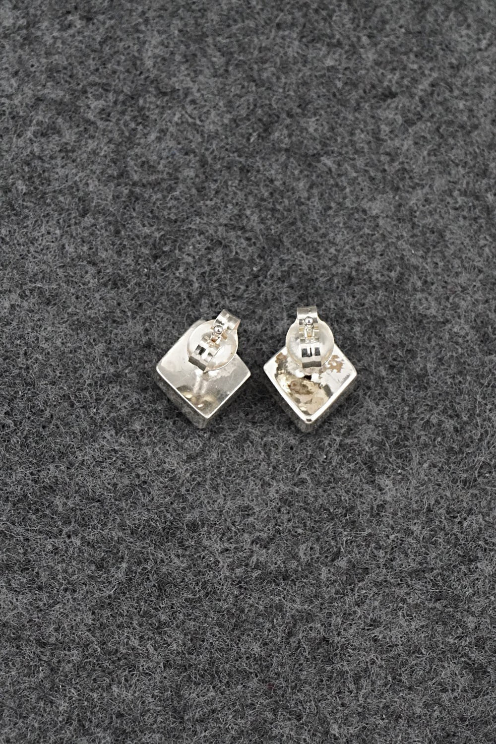 Opalite, Mother of Pearl & Sterling Silver Earrings - Willis Kylestewa