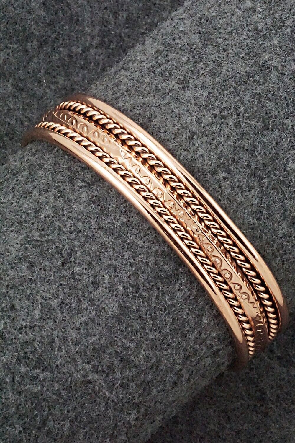 Copper Bracelet - Elaine Tahe
