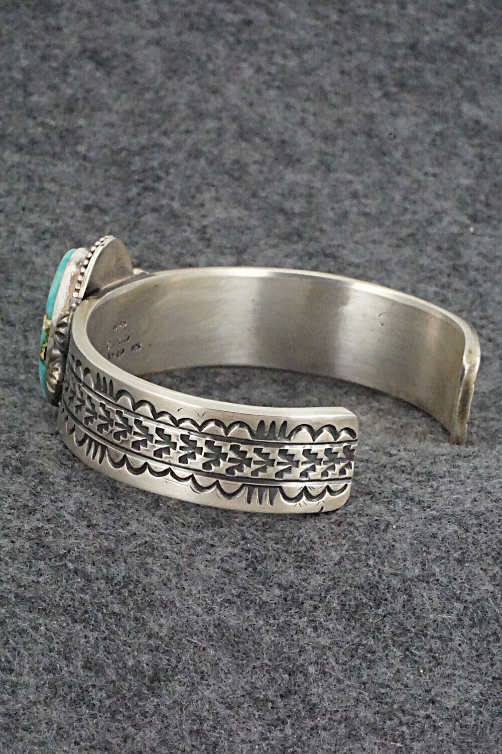 Turquoise & Sterling Silver Bracelet - Michael Calladitto