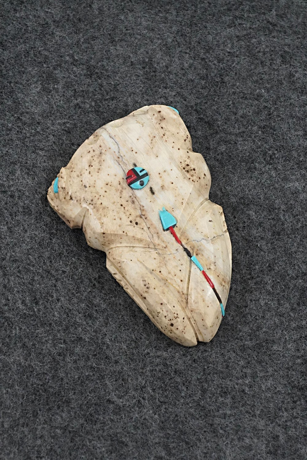 Frog Zuni Fetish Carving - Danette Laate