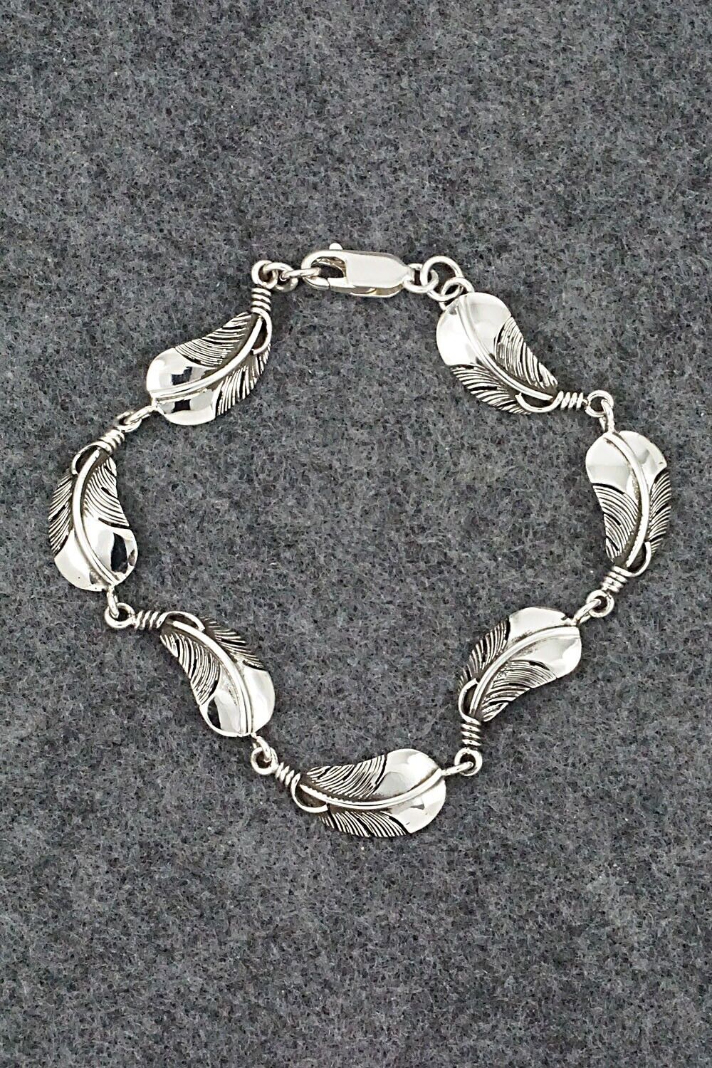 Sterling Silver Link Bracelet - Raymond Coriz