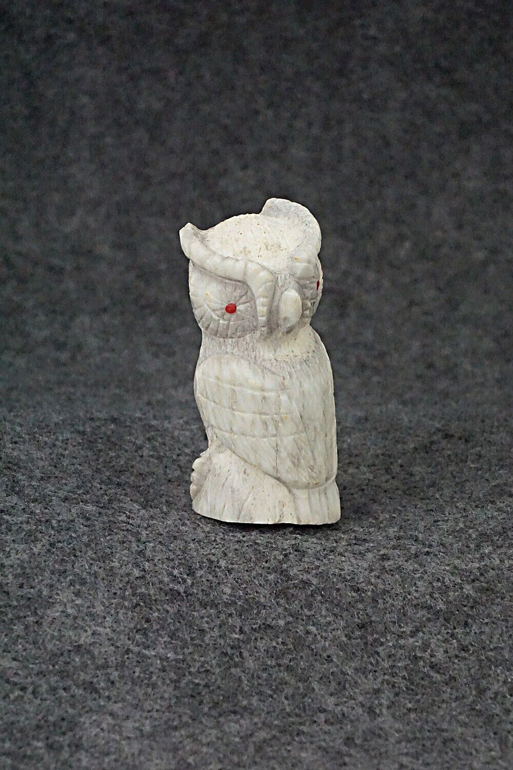 Owl Zuni Fetish Carving - Chris Peina