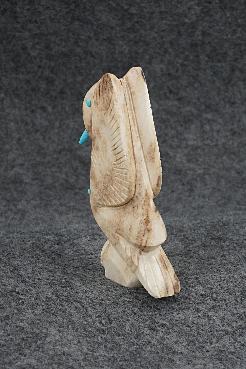 Hummingbird Zuni Fetish Carving - Danette Laate