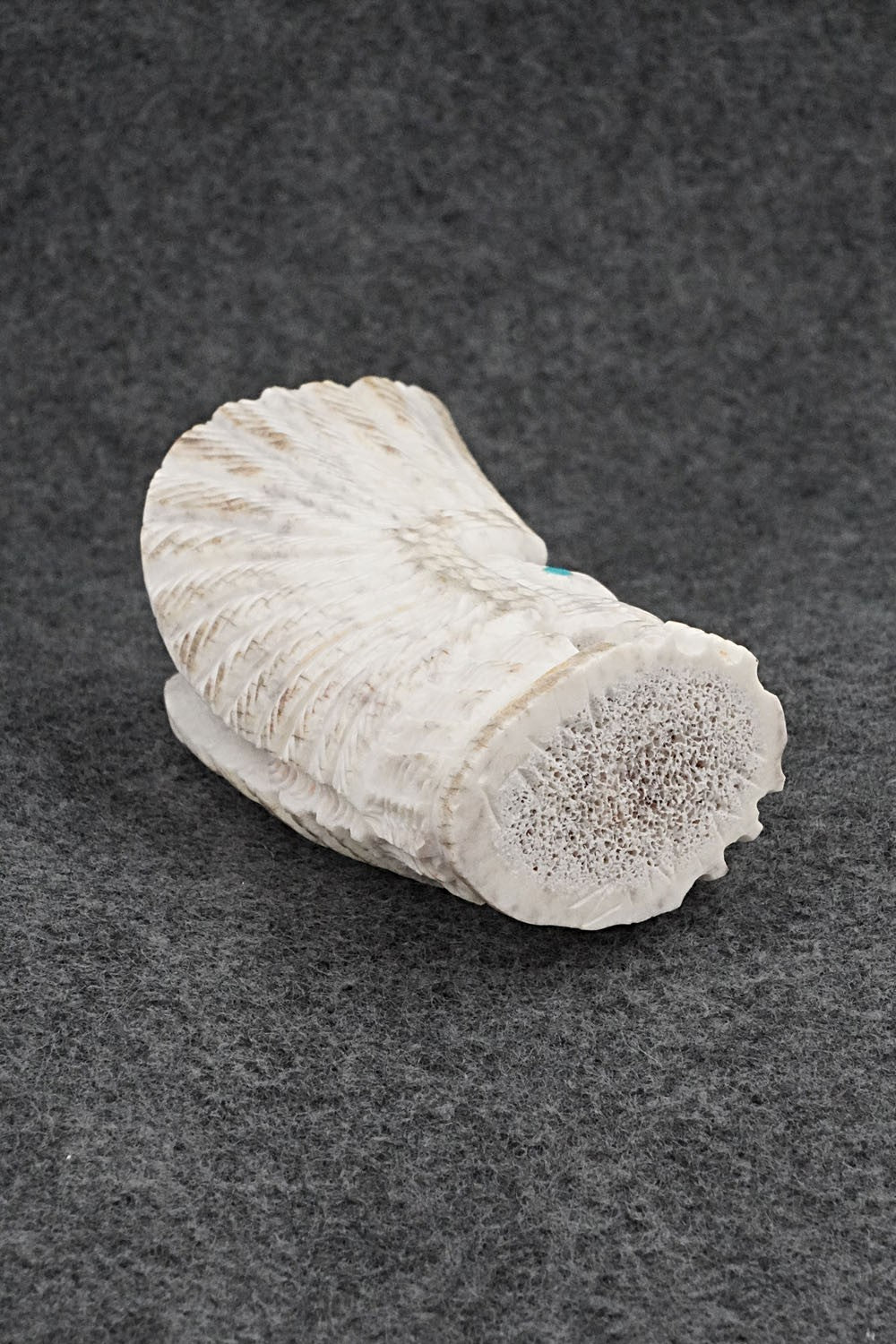 Eagle Zuni Fetish Carving - Garrick Weeka