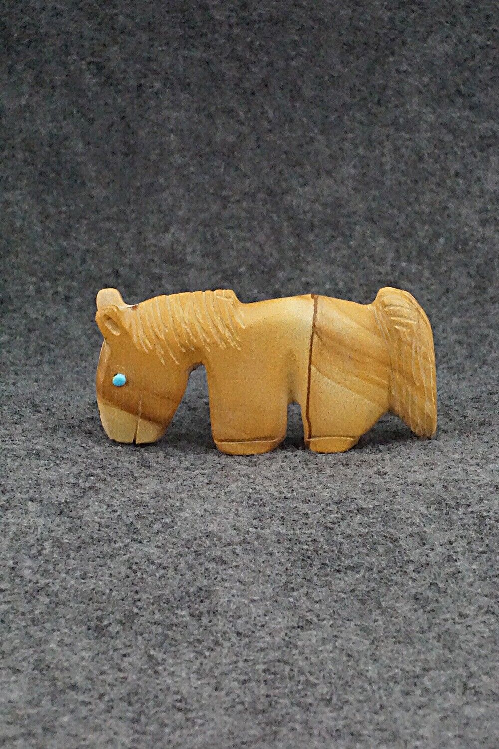 Horse Zuni Fetish Carving - Cody Chavez