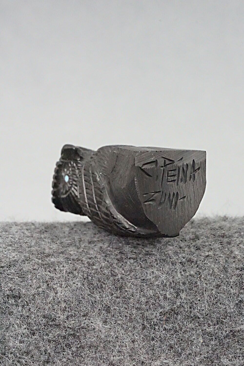 Owl Zuni Fetish Carving - Chris Peina