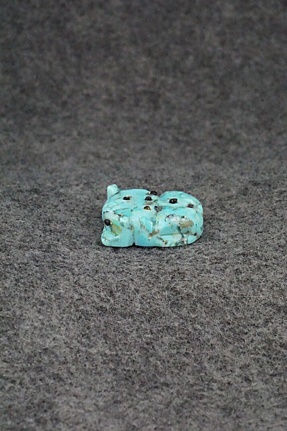 Frog Zuni Fetish Carving - Danette Laate