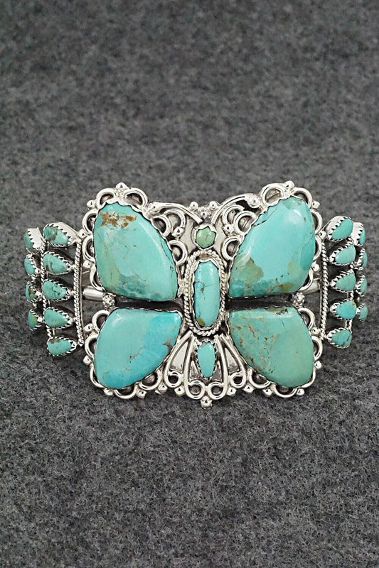 Turquoise & Sterling Silver Bracelet - Zeita Begay