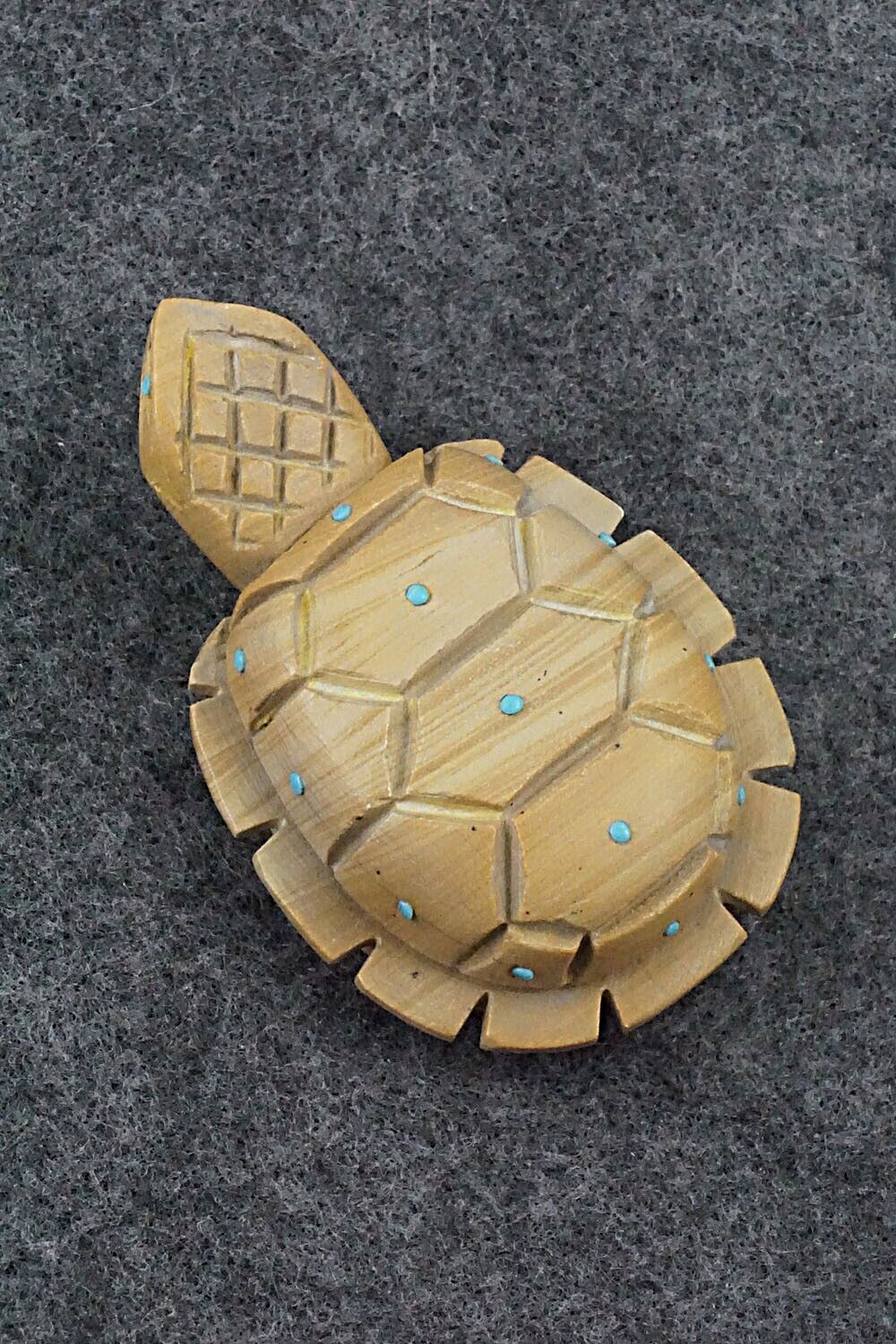 Tortoise Turtle Zuni Fetish Carving - Douglas Martza