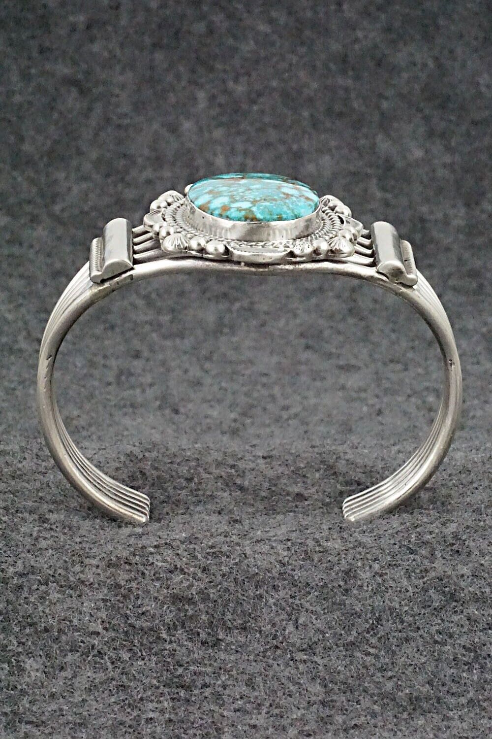 Turquoise & Sterling Silver Bracelet - Tom Lewis