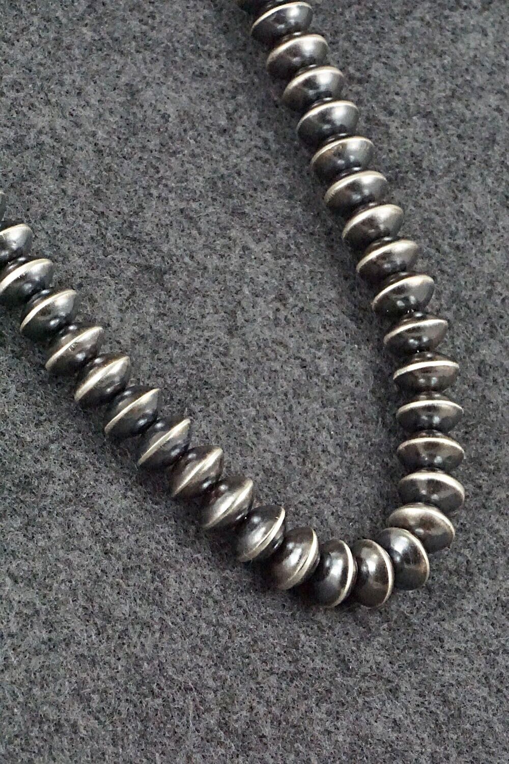 Sterling Silver Navajo Pearl Necklace - Michelle Jameson
