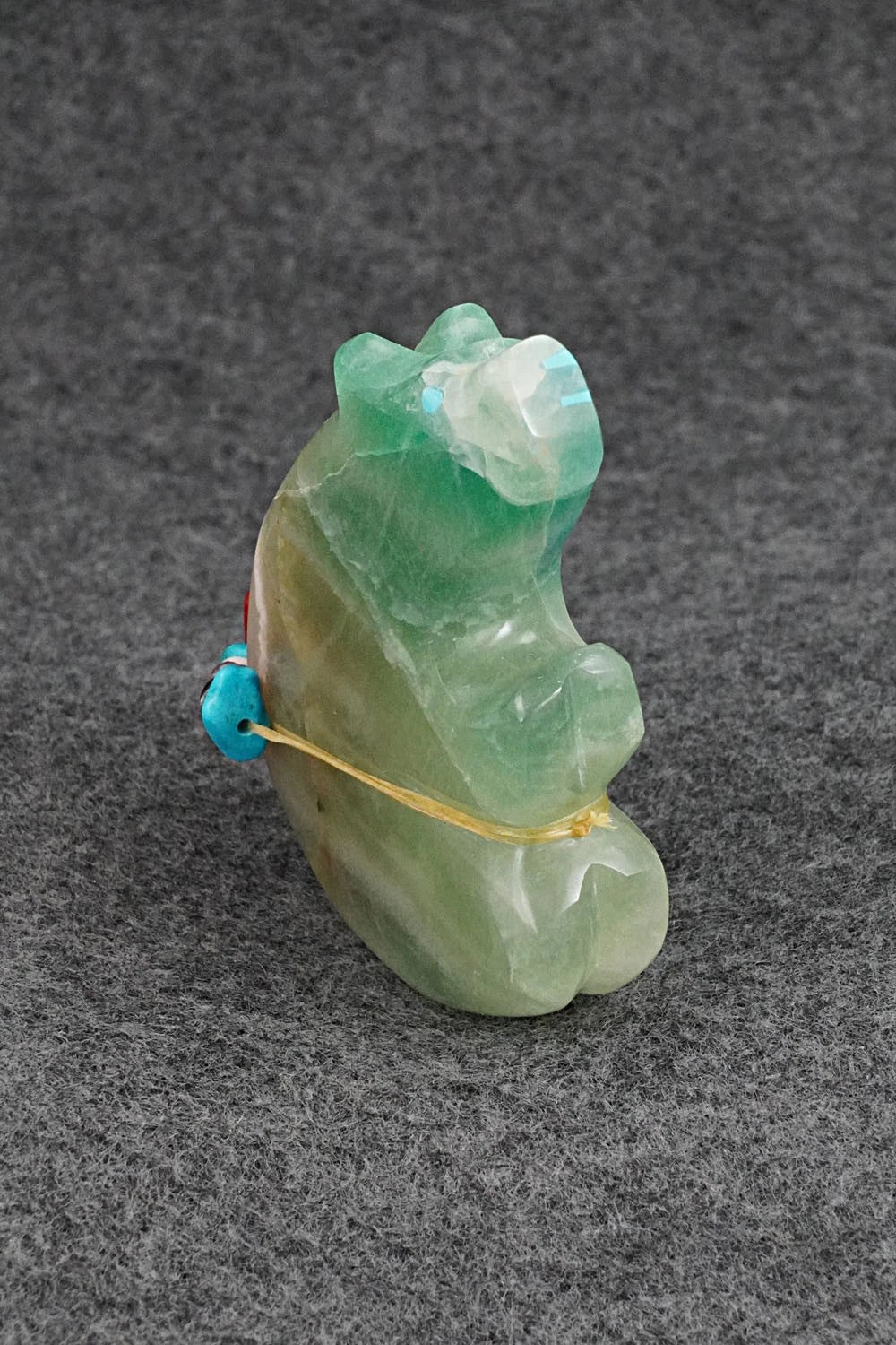 Bear Zuni Fetish Carving - Rodney Laiwakete