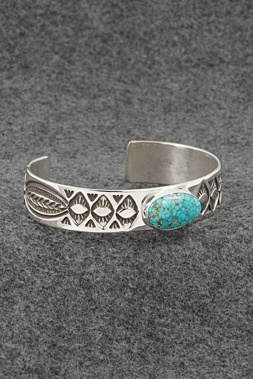 Turquoise & Sterling Silver Bracelet - Arnold Blackgoat