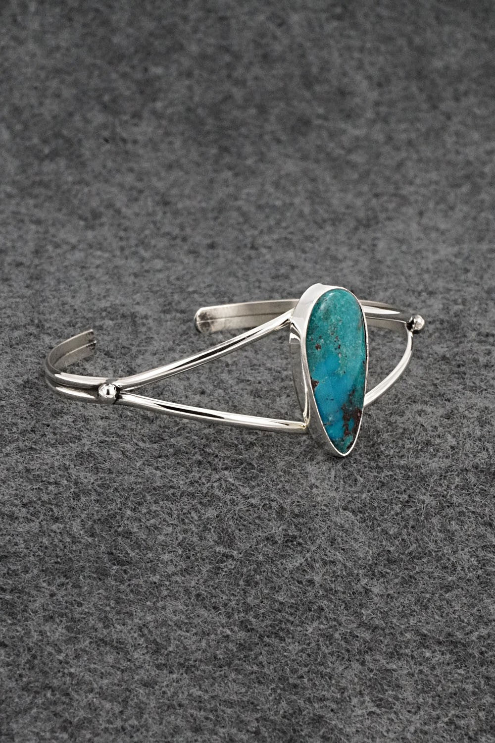 Turquoise & Sterling Silver Bracelet - Rena Begay