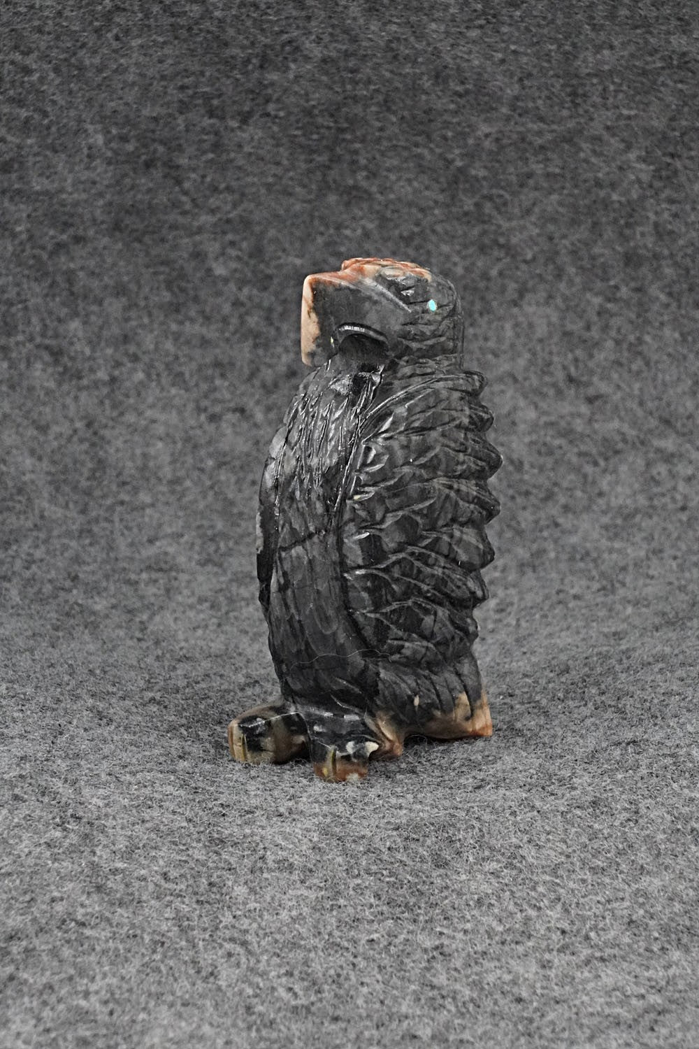 Eagle Zuni Fetish Carving - Tony Mackel