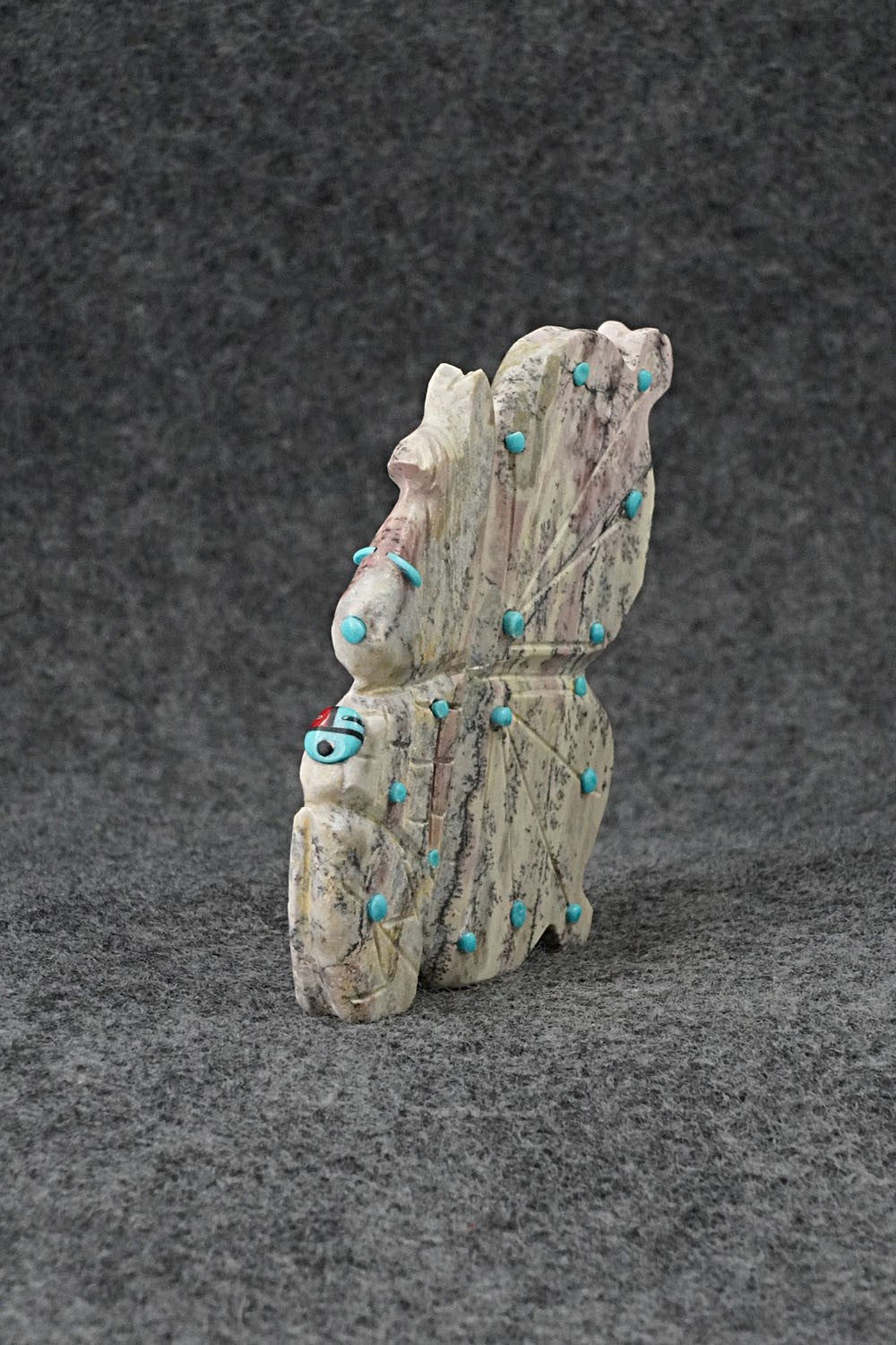 Butterfly Zuni Fetish Carving - Dannette Laate