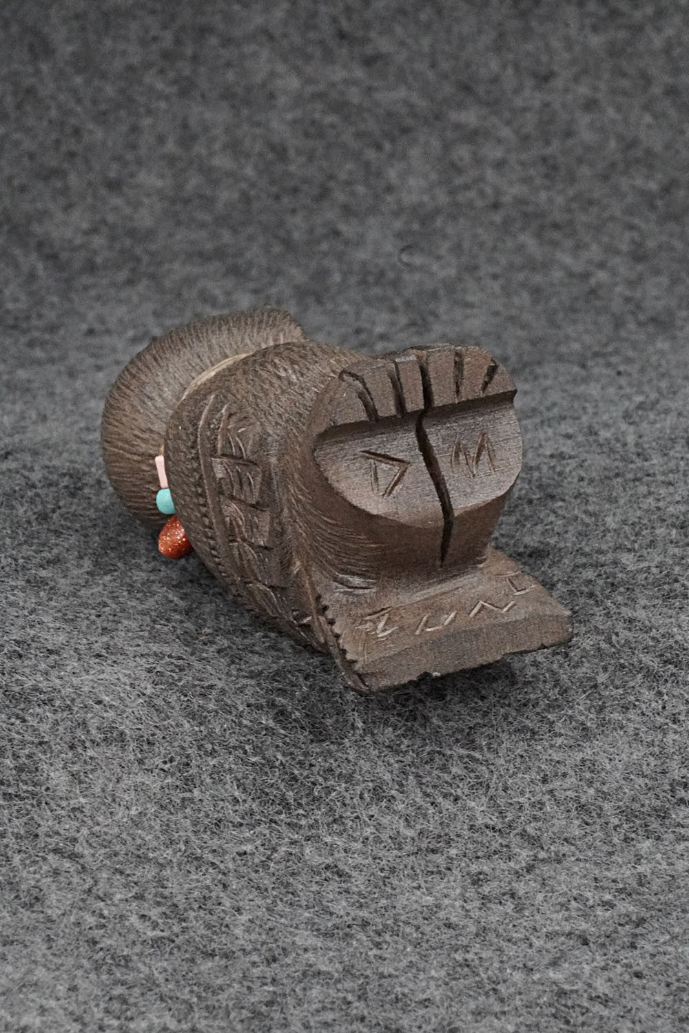 Owl Zuni Fetish Carving - Douglas Martza