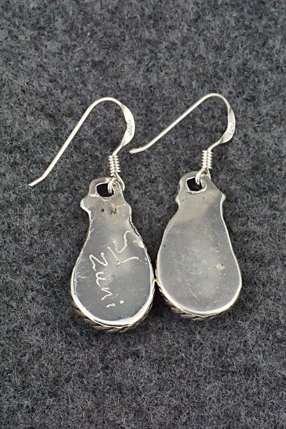 Turquoise & Sterling Silver Earrings - Susie Lowsayatee