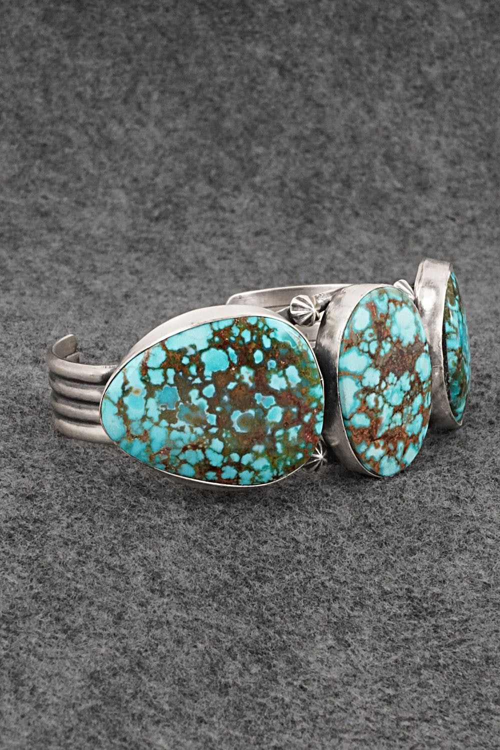 Turquoise & Sterling Silver Bracelet - Darrin Livingston
