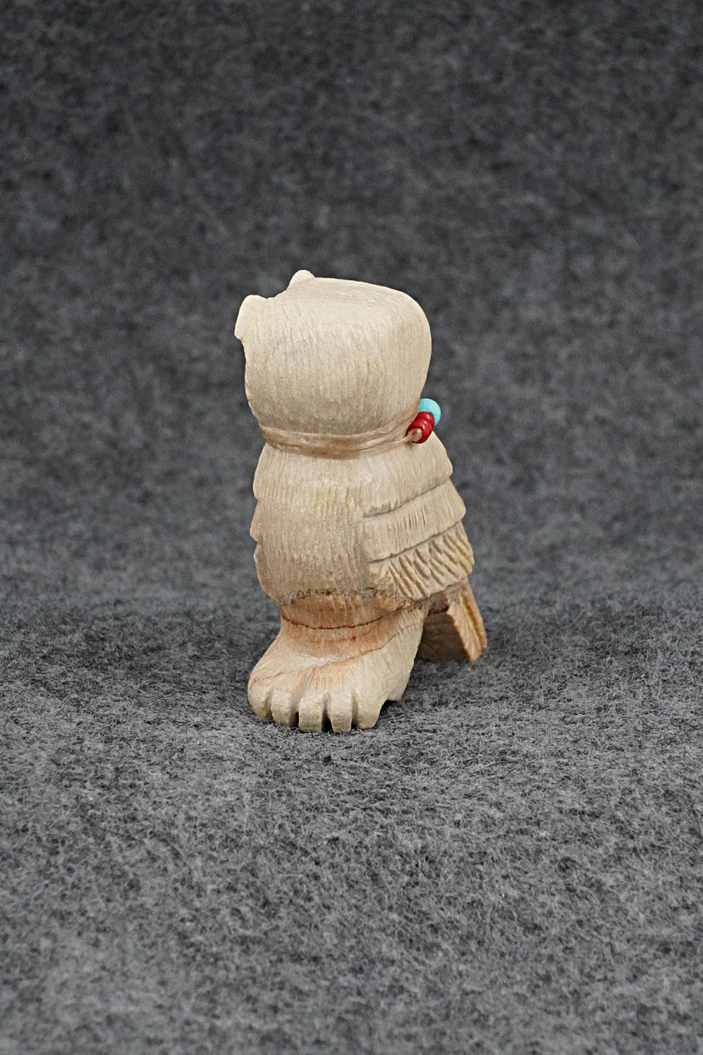 Owl Zuni Fetish Carving - Douglas Martza