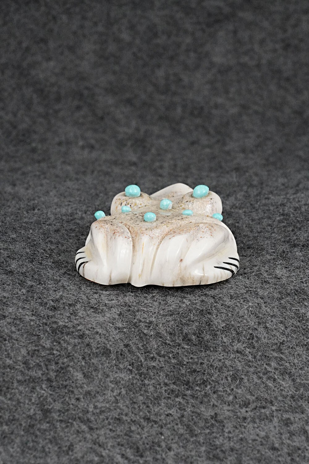 Frog Zuni Fetish Carving - Claudia Peina