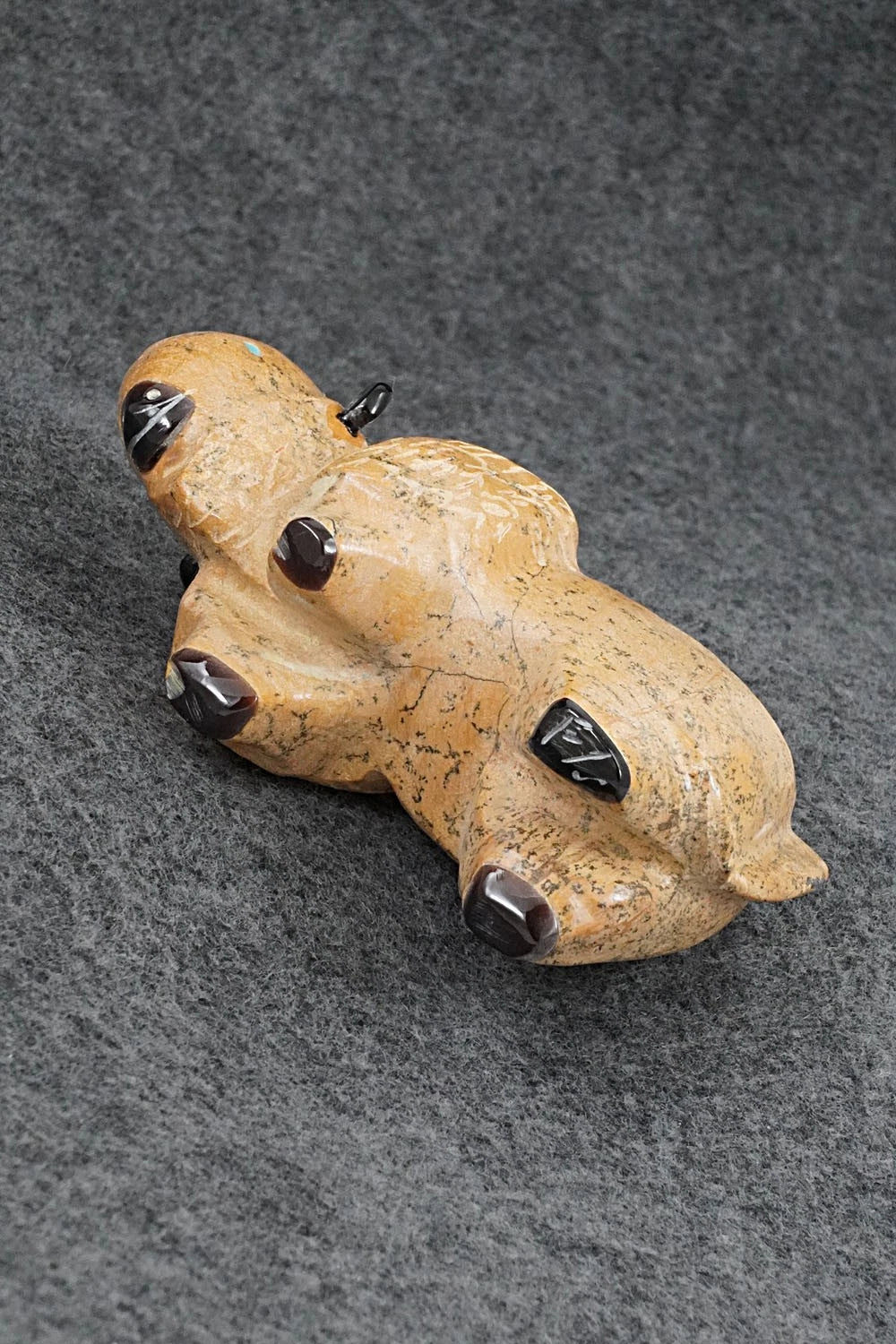 Buffalo Zuni Fetish Carving - Freddie Leekya