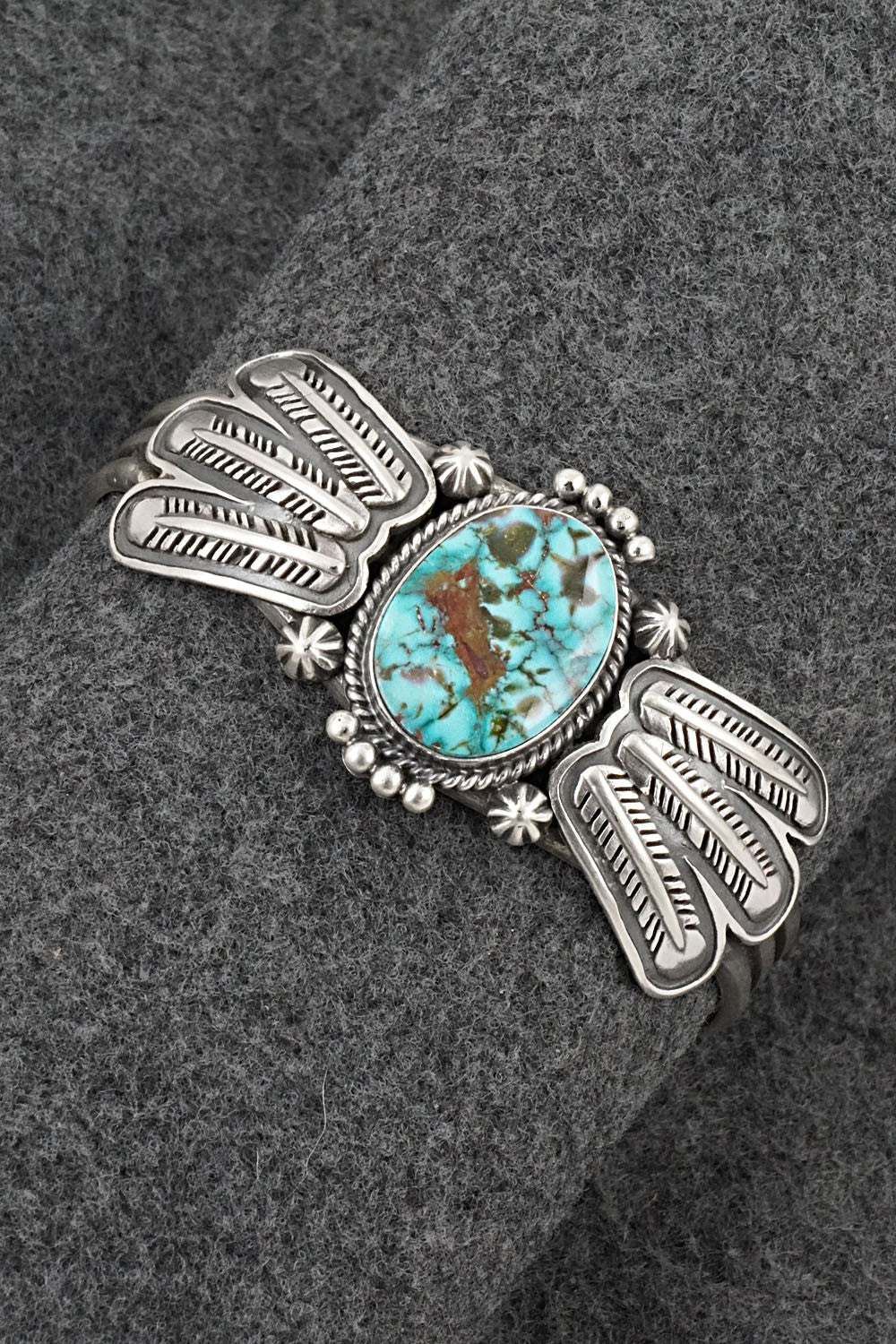 Turquoise & Sterling Silver Bracelet - Daniel Benally