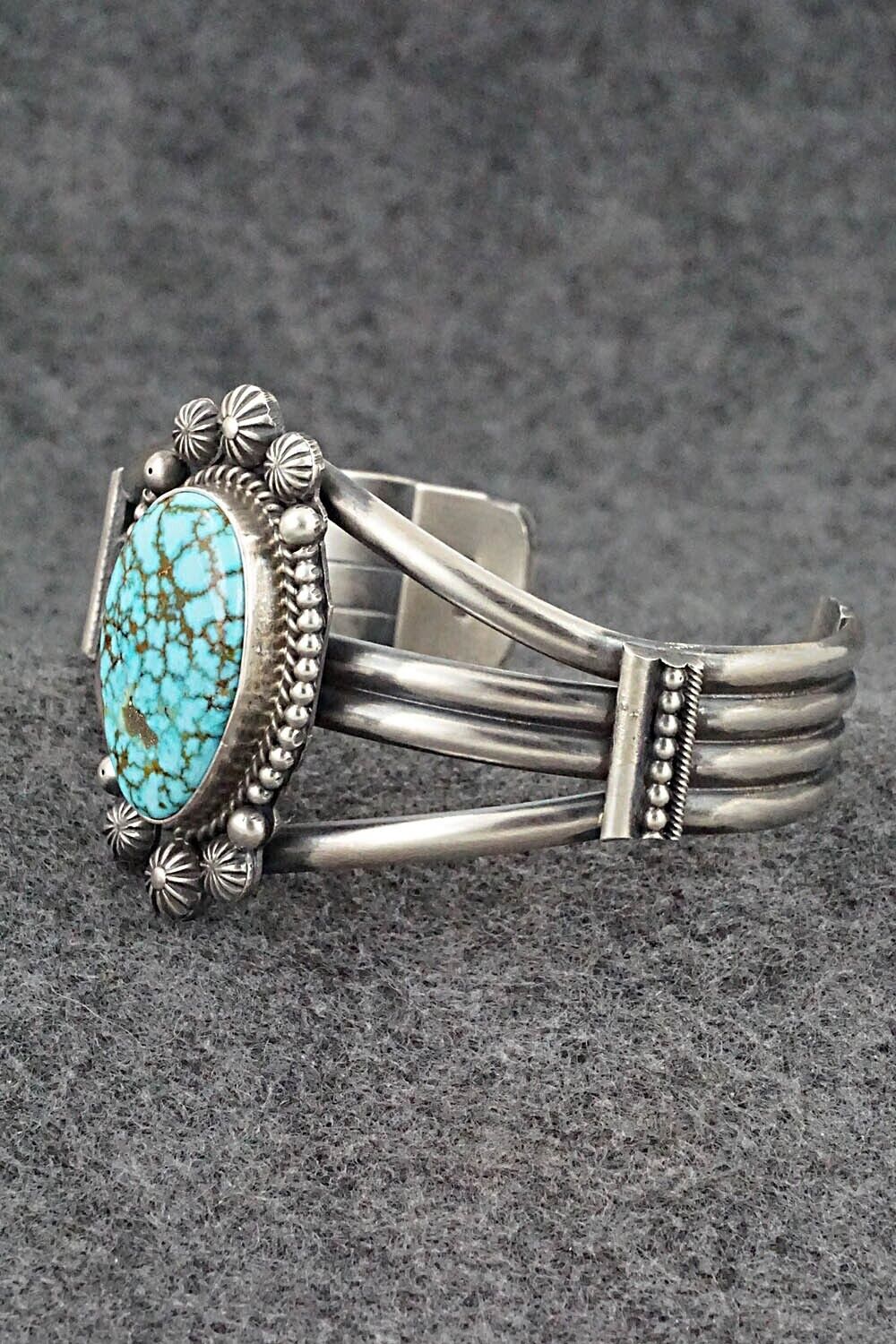 Turquoise & Sterling Silver Bracelet - Michael Calladitto