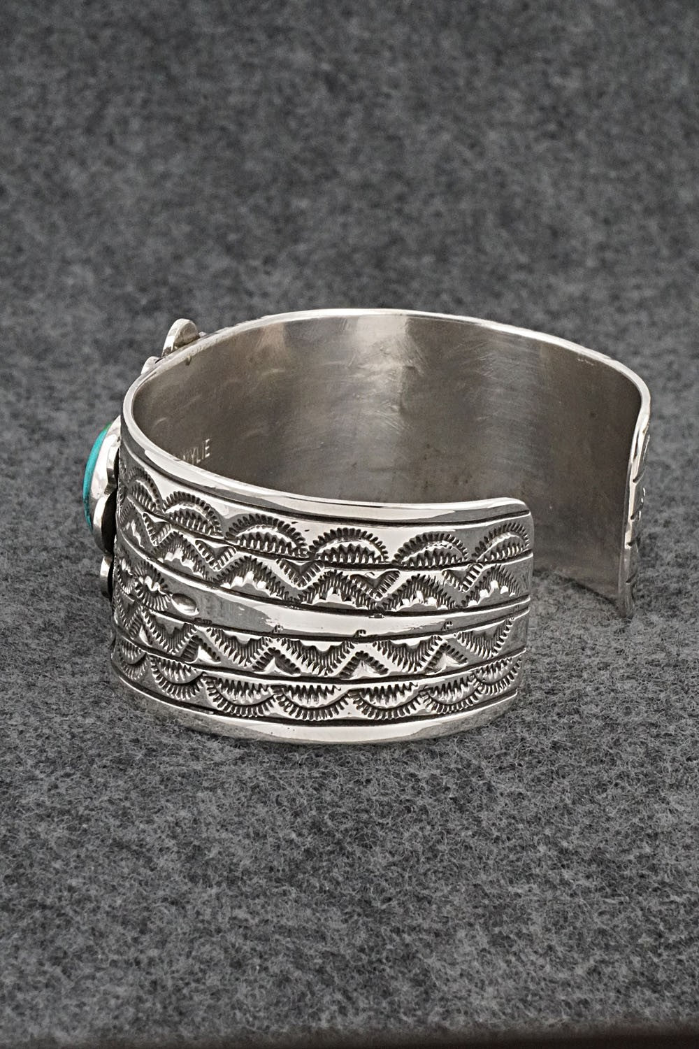 Turquoise & Sterling Silver Bracelet - Eula Wylie