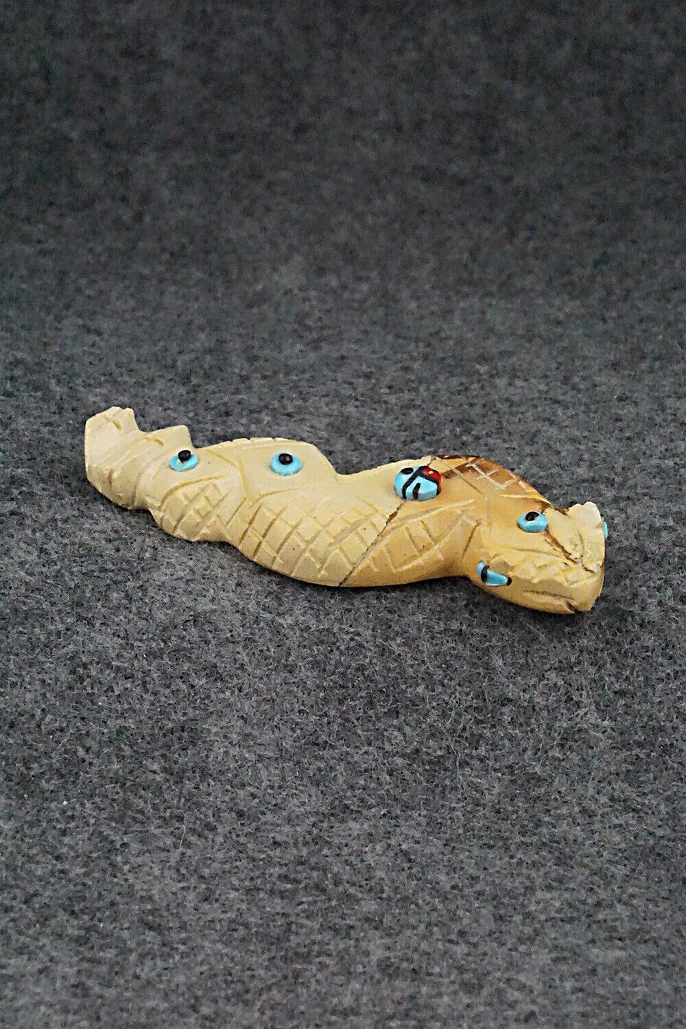 Rattlesnake Zuni Fetish Carving - Danette Laate