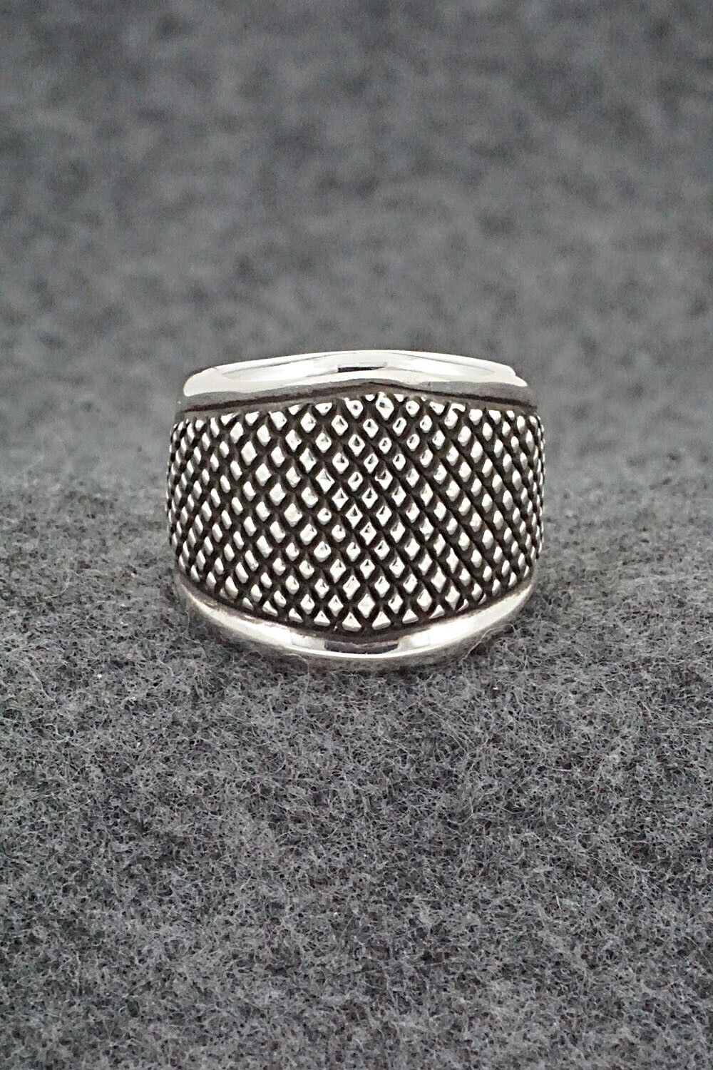 Sterling Silver Ring - Raymond Coriz - Size 8