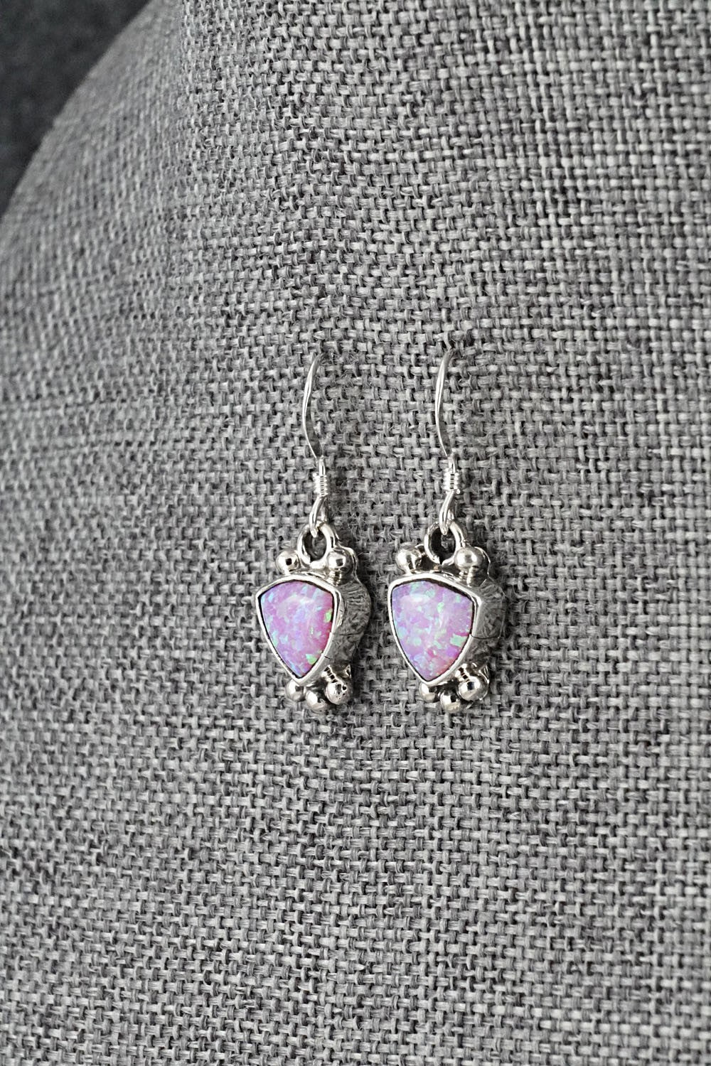 Opalite & Sterling Silver Earrings - Sharon McCarthy