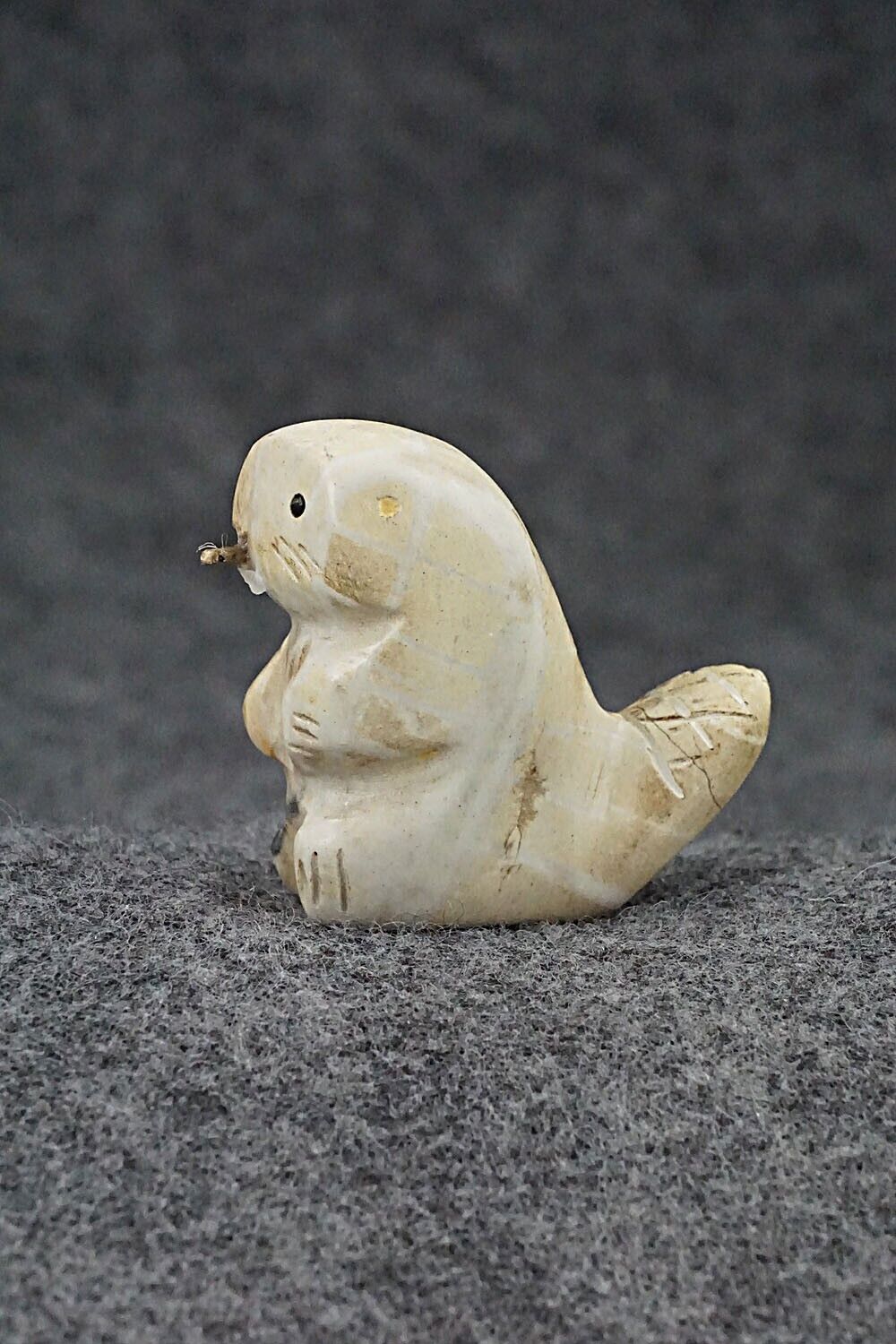 Beaver Zuni Fetish Carving - Justin Red Elk