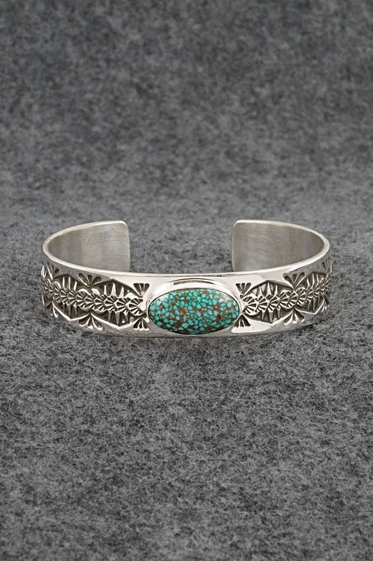 Turquoise & Sterling Silver Bracelet - Arnold Blackgoat
