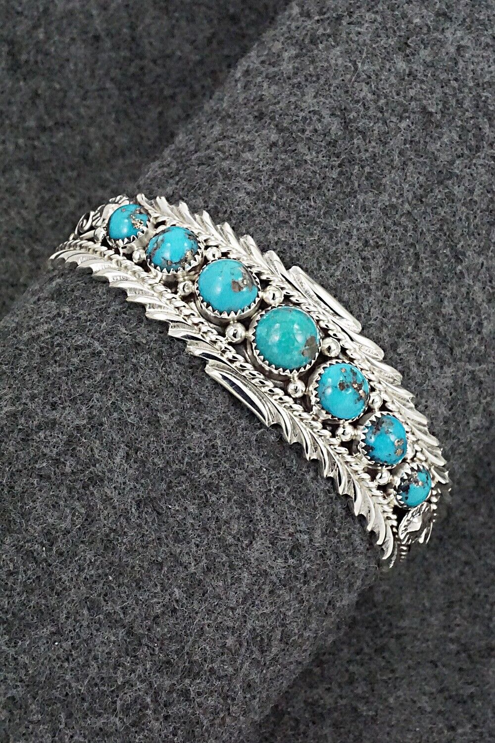 Turquoise & Sterling Silver Bracelet - Anthony Brown