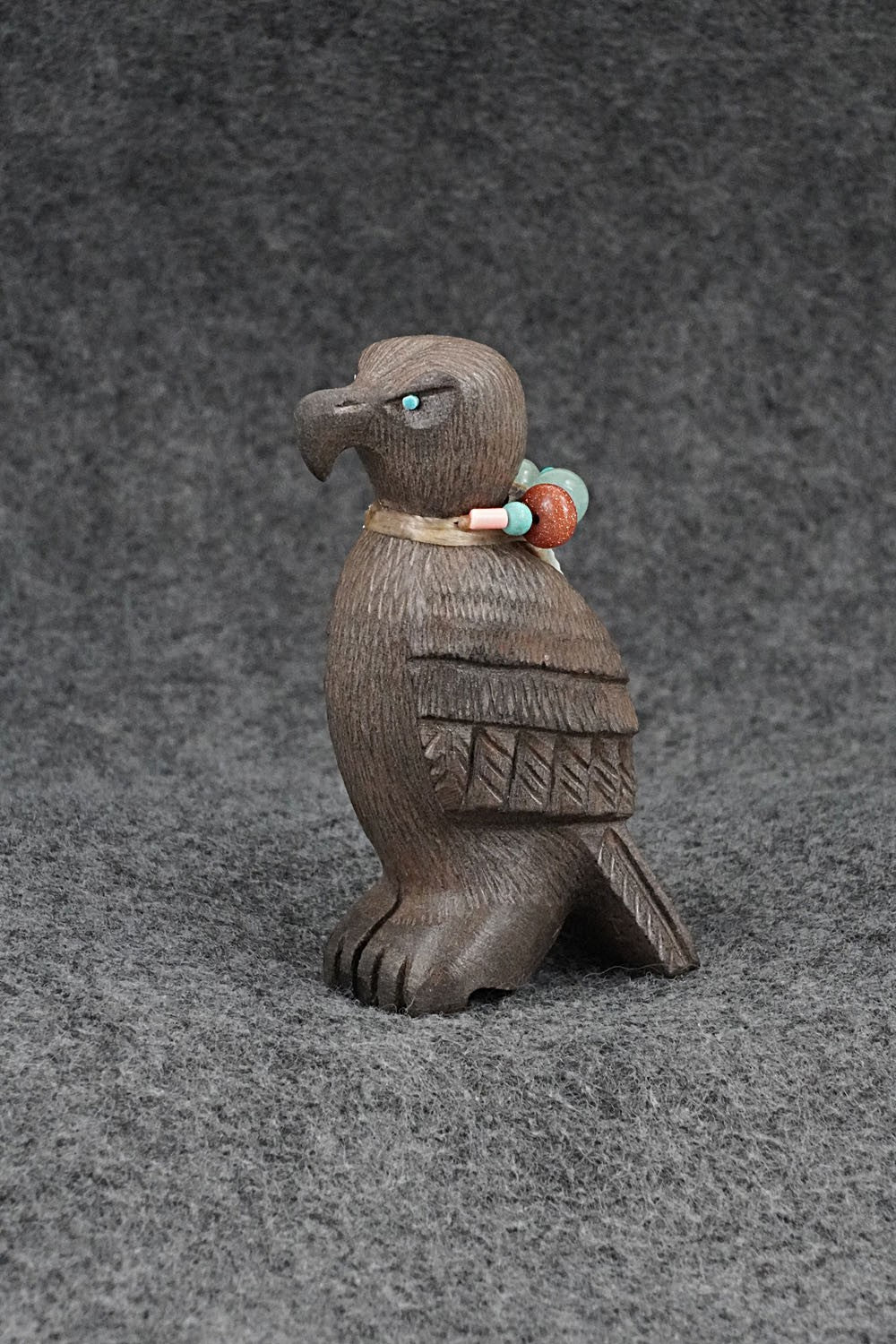 Eagle Zuni Fetish Carving - Douglas Martza