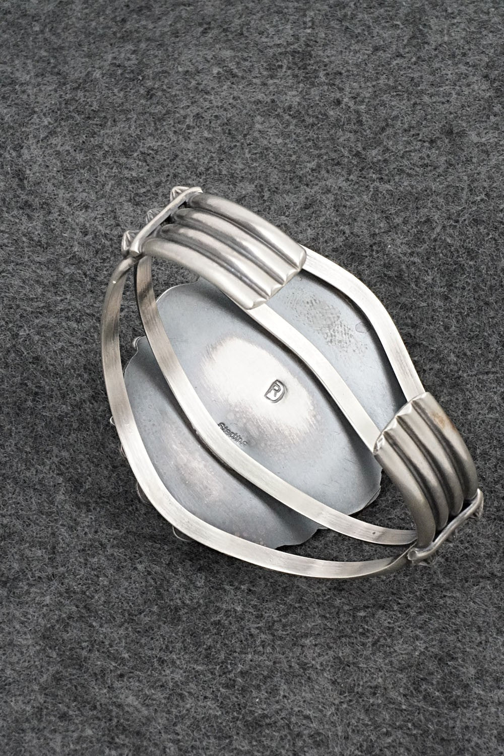 Turquoise & Sterling Silver Bracelet - Raymond Delgarito