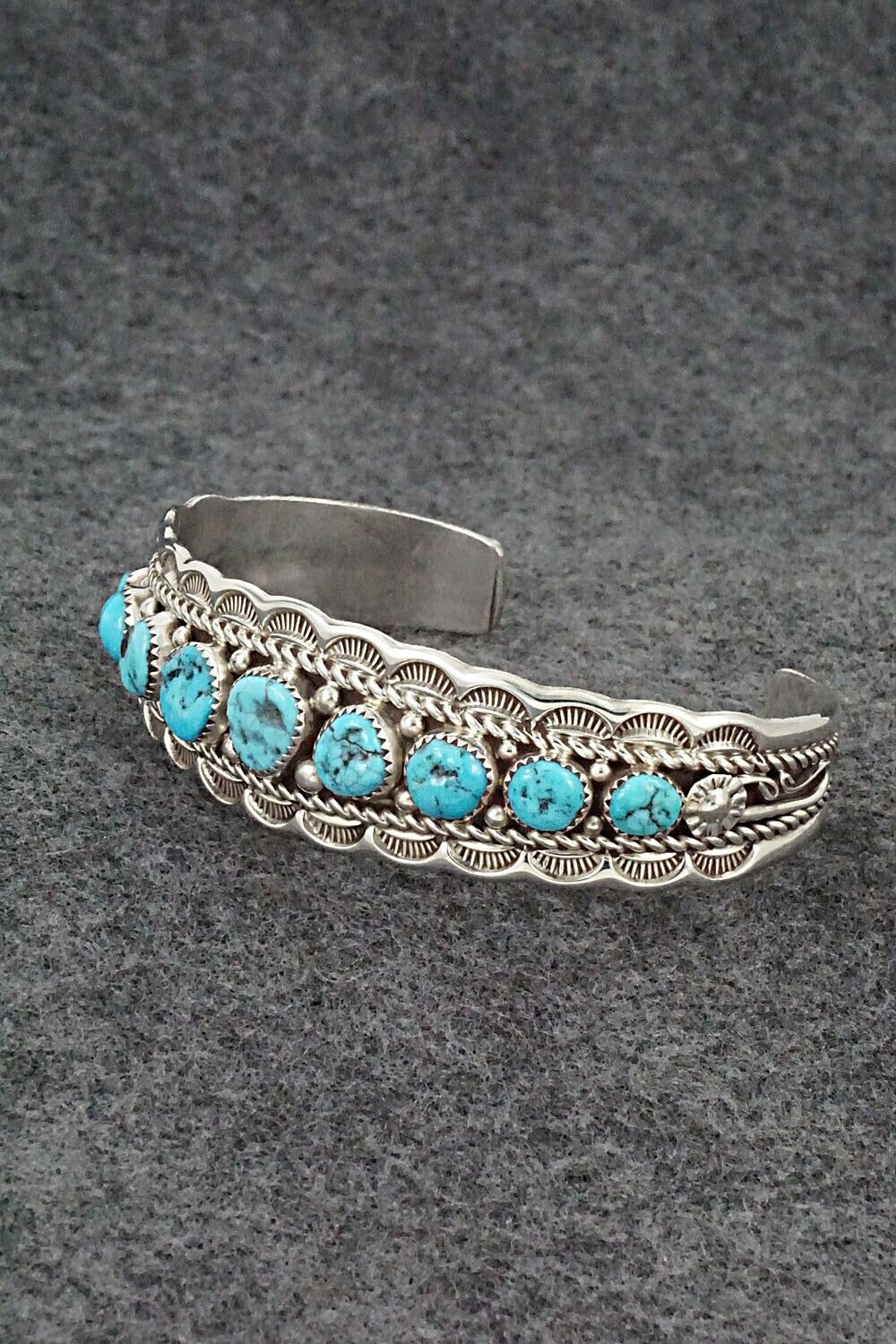 Turquoise & Sterling Silver Bracelet - Anthony Brown