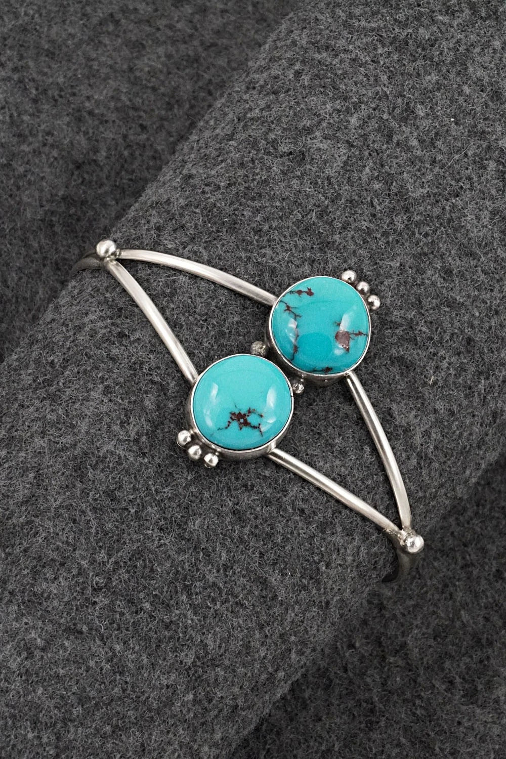 Turquoise & Sterling Silver Bracelet - Rena Begay