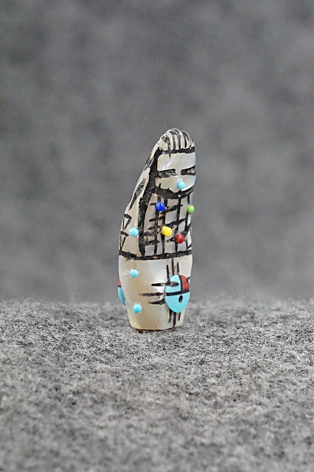 Corn Maiden Zuni Fetish Carving - Jared Amesoli