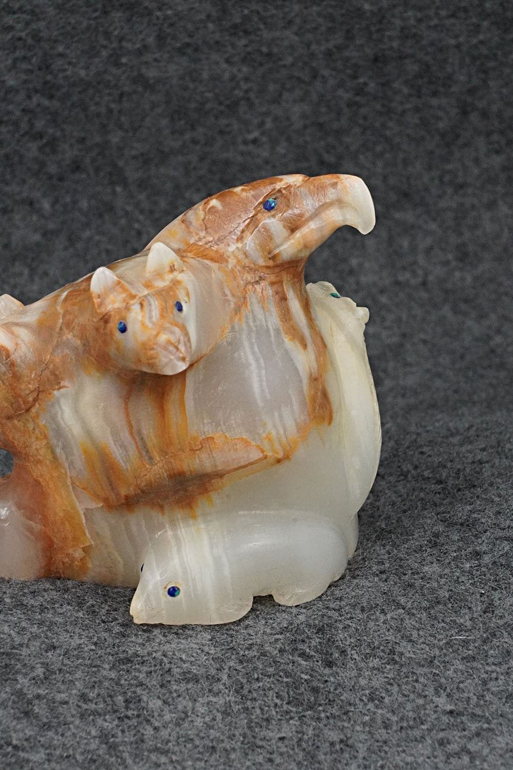 Six Directions Zuni Fetish Carving - Lance Cheama