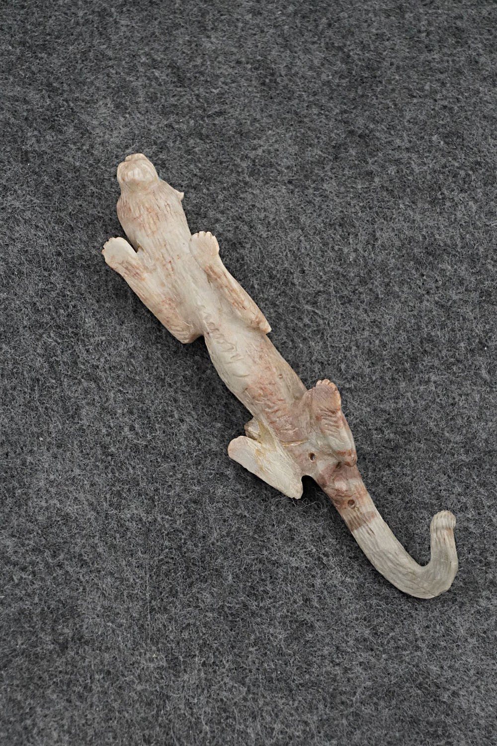 Mountain Lion Zuni Fetish Carving - Lance Cheama