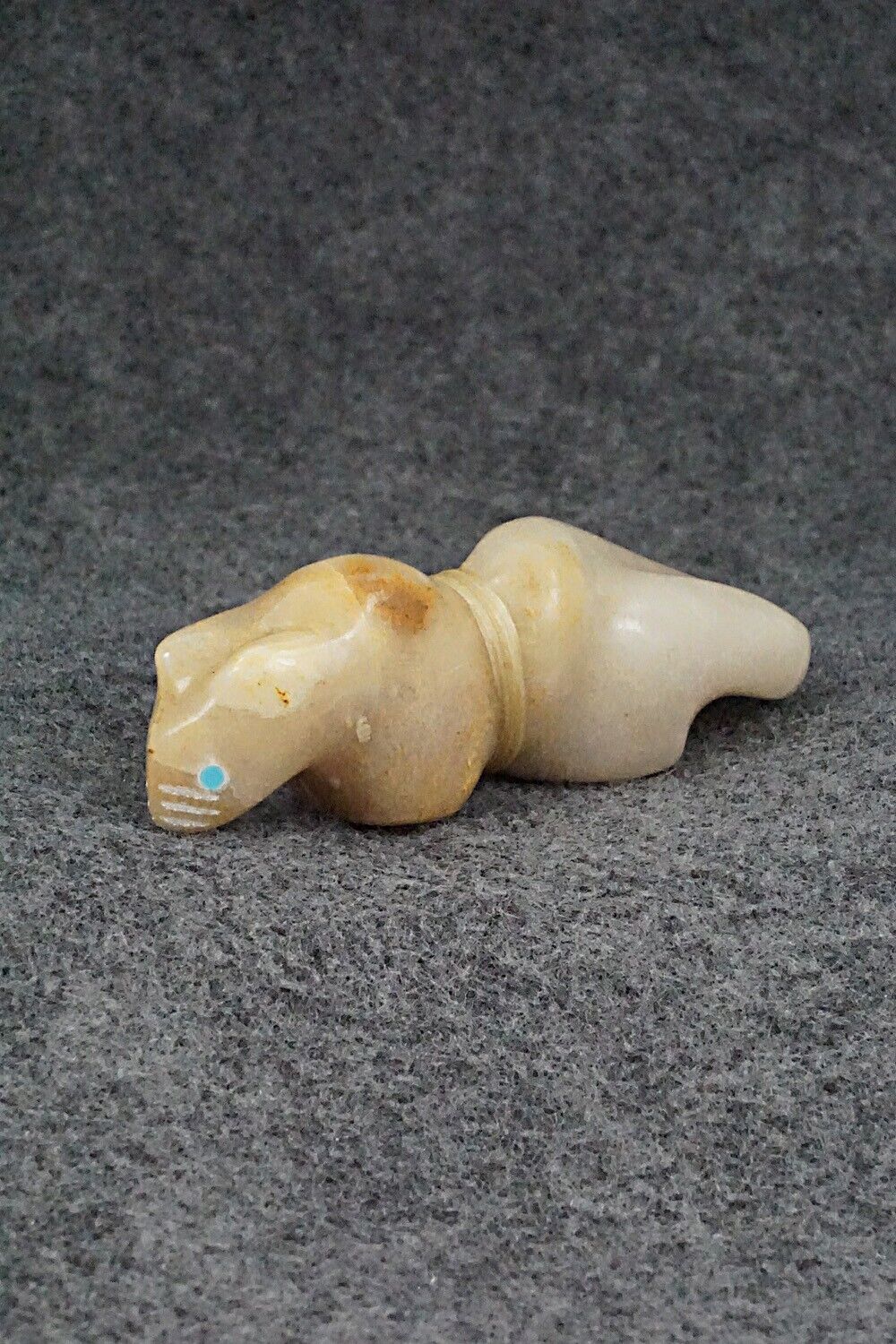 Mountain Lion Zuni Fetish Carving - Herbert Halate