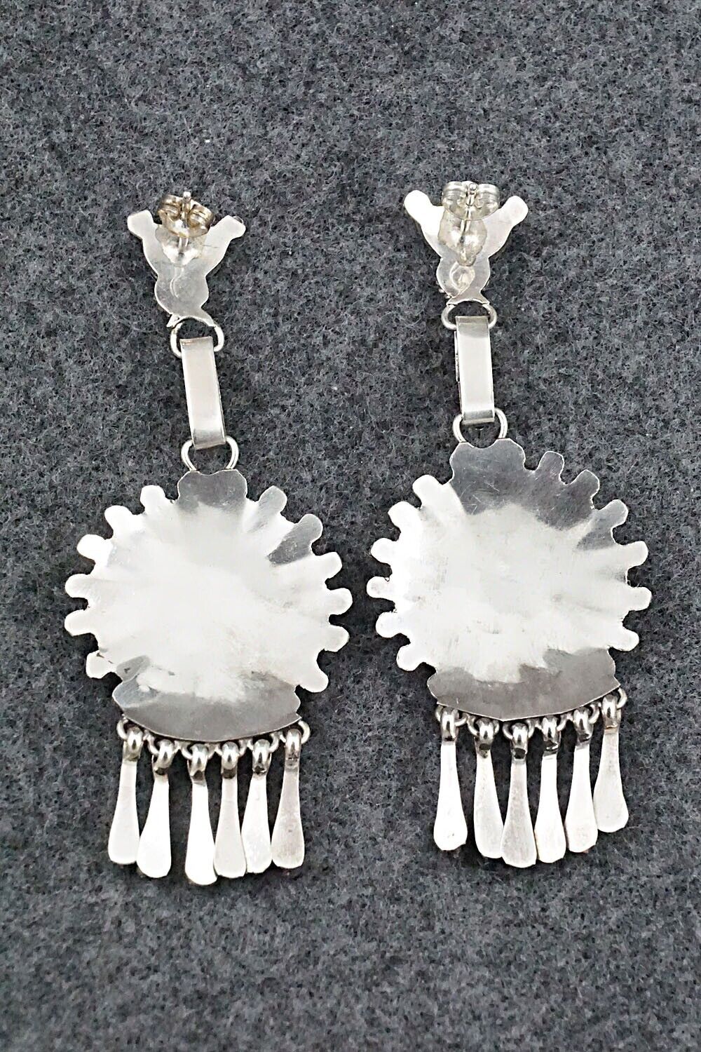 Turquoise & Sterling Silver Squash Blossom Set - Merlinda Chavez